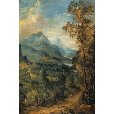 Vintage Landscape Canvas